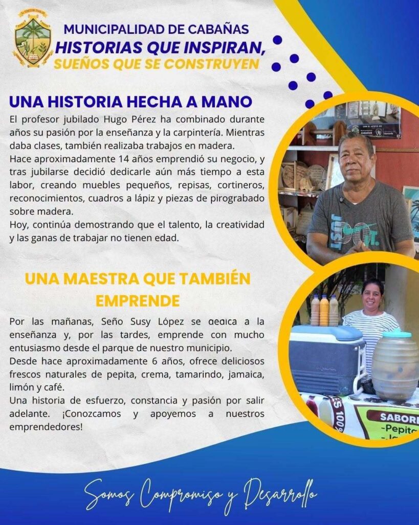 Conoce a nuestros emprendedores cabañecos